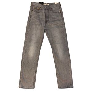 Levi’s | NWT Wedgie Straight Ankle High Rise Jeans Grey | 26x28
